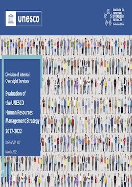 Evaluation of the UNESCO Human Resources Management Strategy, 2017-2022