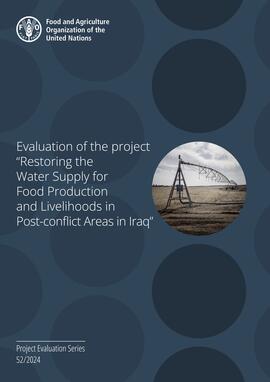 Restoring the Water Supply for Food Production and Livelihoods in Post-conflict Areas in Iraq