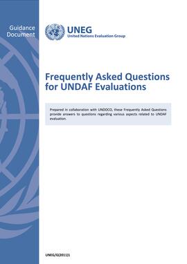 FAQs for UNDAF Evaluations