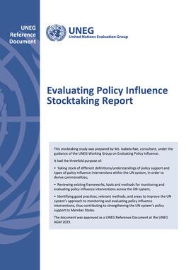 Evaluating Policy Influence Stocktaking Report