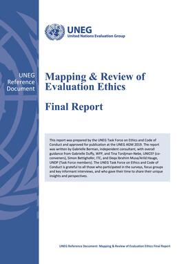 Mapping & Review of Evaluation Ethics